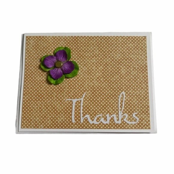 Hibiscus Flower Thank You Card Bundle Set of 6 - Picture 6 of 11